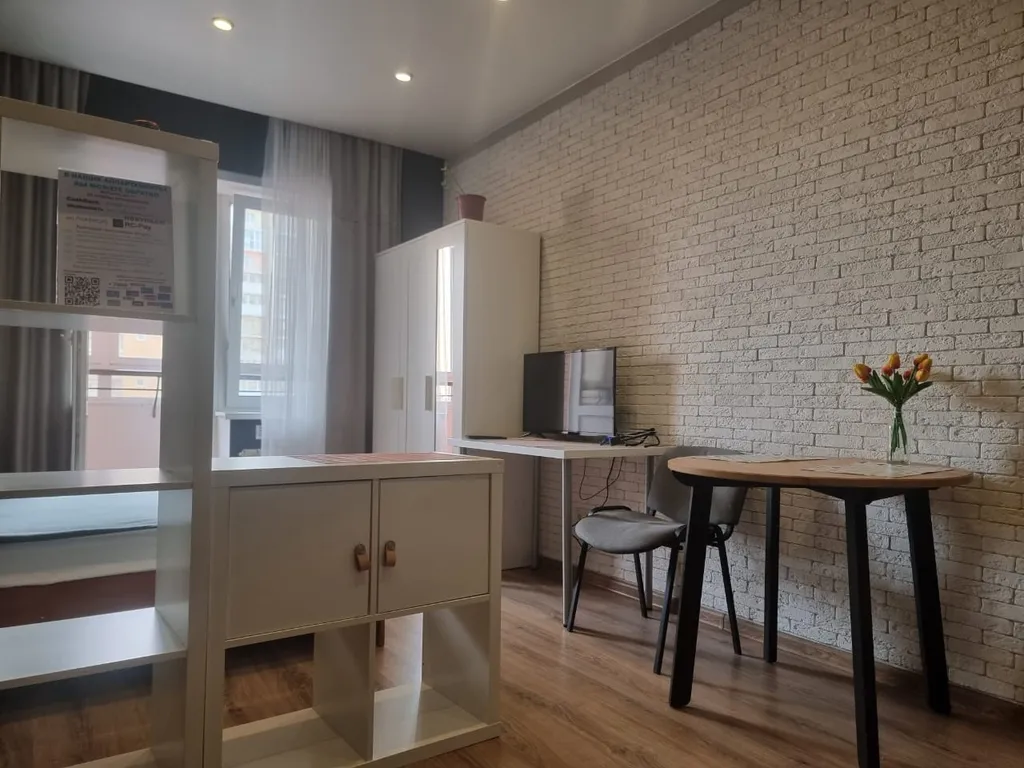 Квартира-студия на берегу реки Ангара