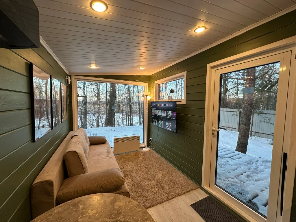 Дом Скандинавия Лес