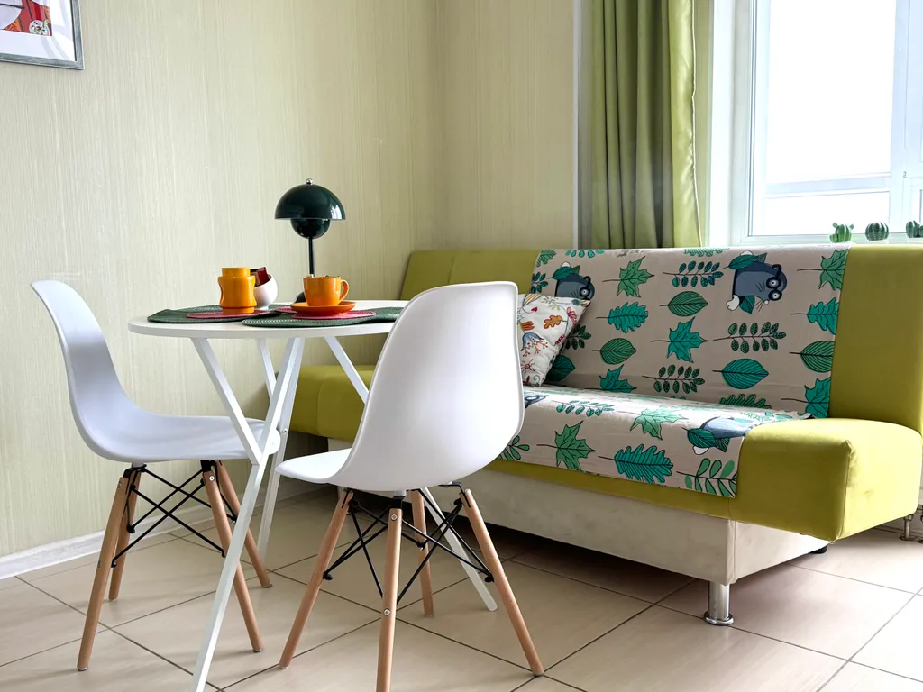 Уютная квартира на 23 этаже