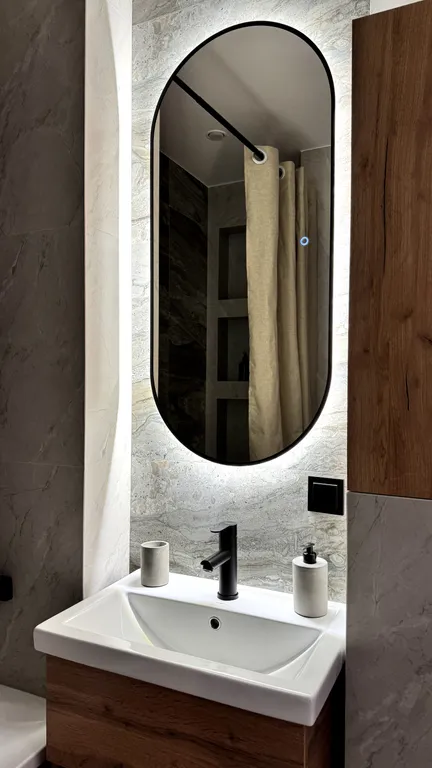 Квартира Уютная квартира в стиле ваби саби в центре жк самолеты — Краснодар