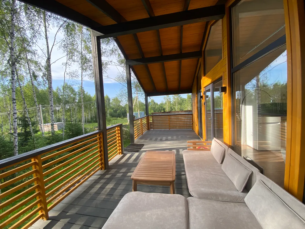 Коттедж Коттедж Частная усадьба №3 с баней и чаном — Петровское