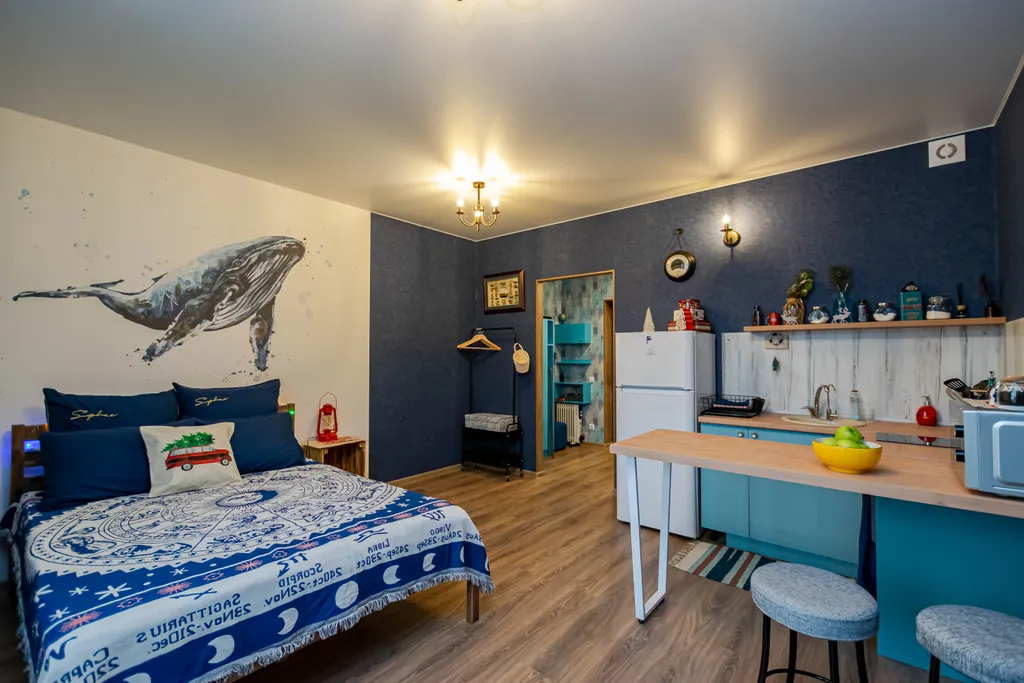 Квартира Новая студия Кит - приглашает гостей — аренда посуточно в Пермь