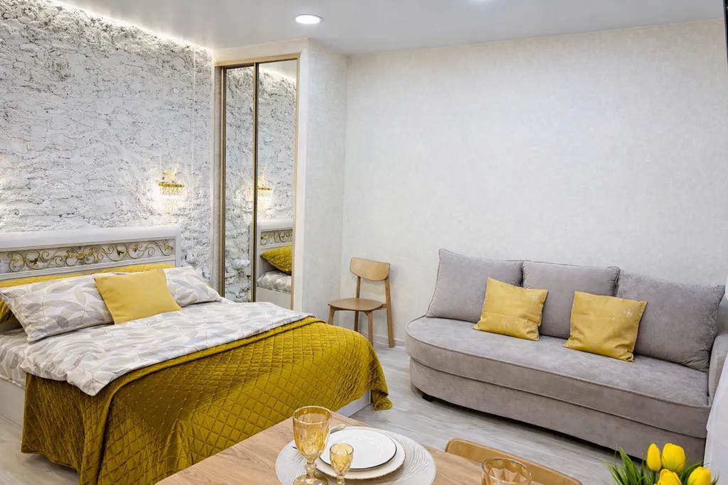 Стильная студия в центре курортной зоны