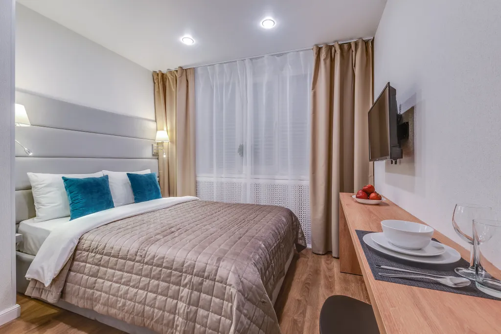 Квартира Квартира Стильный апартамент у метро Комендантский проспект — Санкт-Петербург