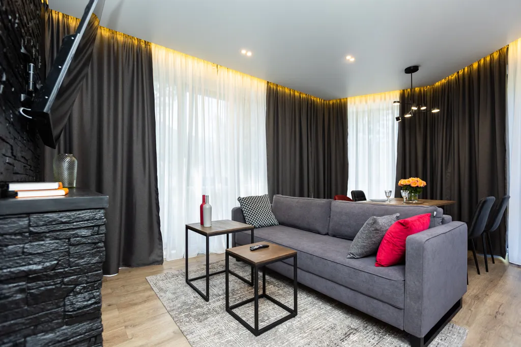 Стильные апартаменты в тихом районе