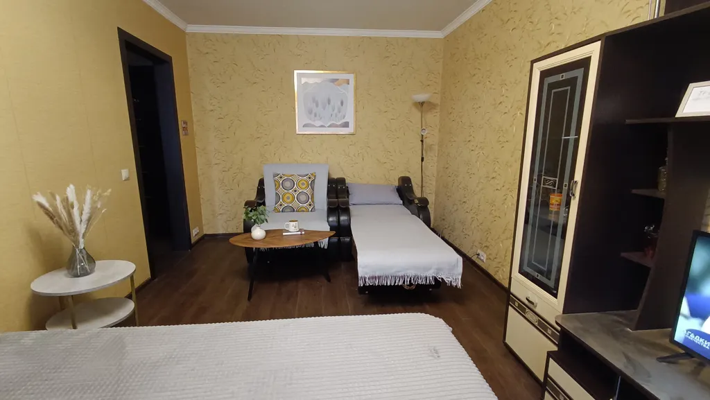 Уютная 1-комнатная квартира в географическом центре города