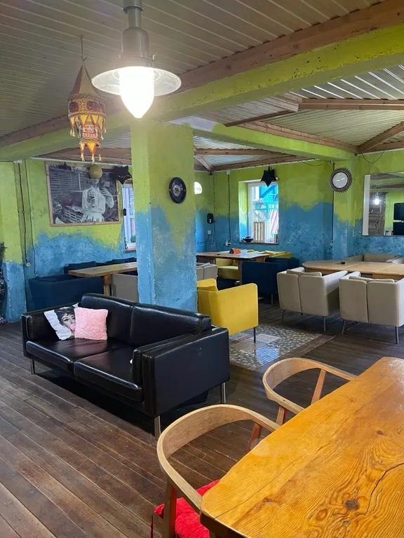 Лайм-рум, уютный номер с видом на горы на территории базы отдыха