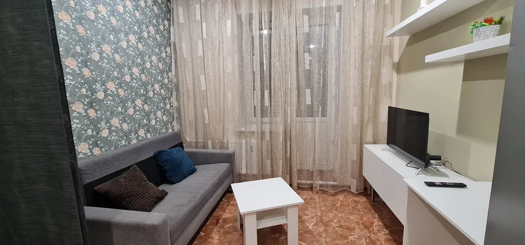 Уютная квартира с кондиционером и отдельной спальней