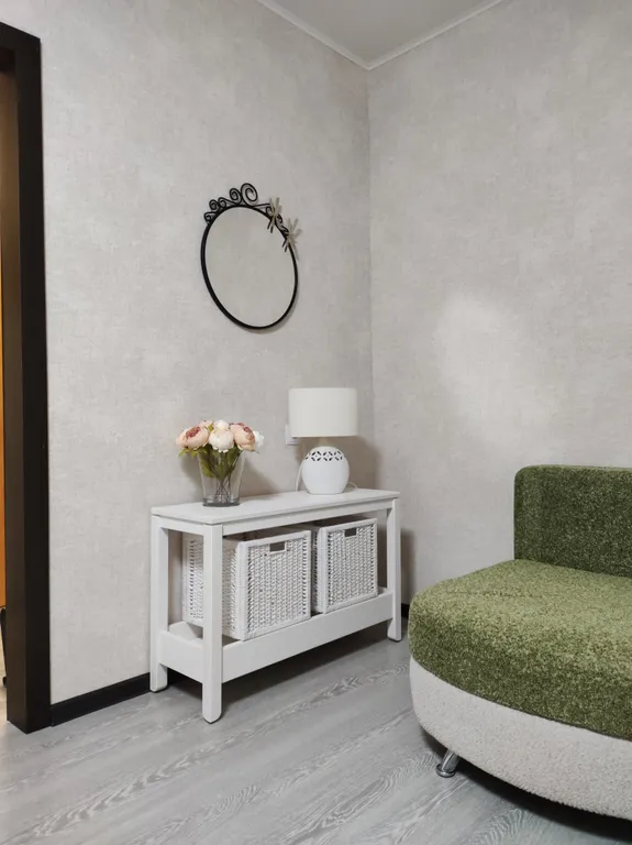 Квартира с видом из окна на подъемник