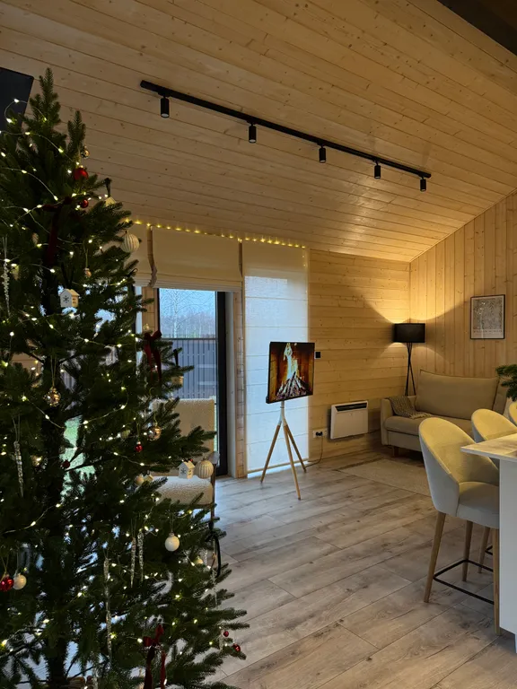 Коттедж Панорамный дом с сауной и камином — Семеновское