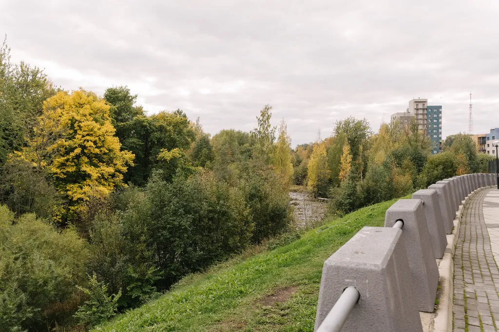 Просторные апартаменты с видом на речку