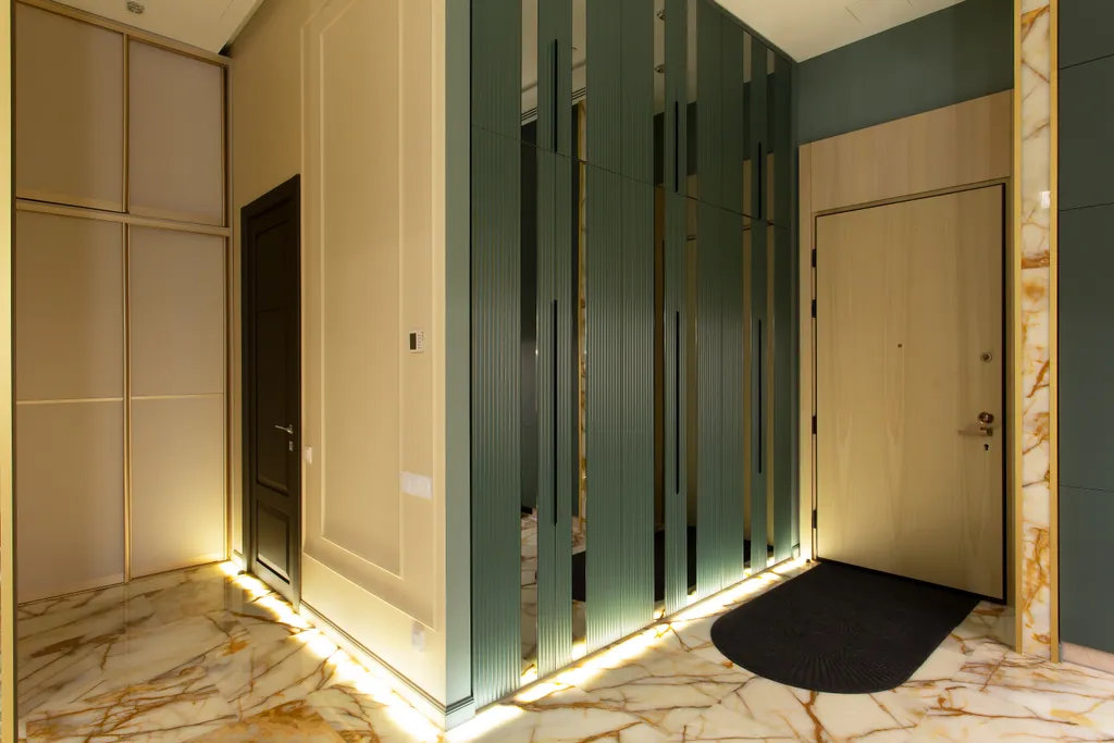 Редкий Пентхаус-формат на 64 этаже, оникс, подсветка, панорамные окна