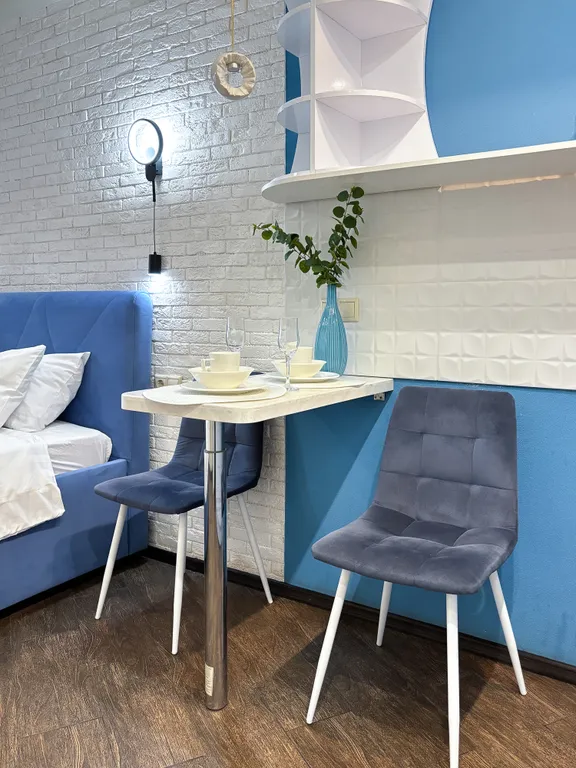 Уютные апартаменты на 25 этаже