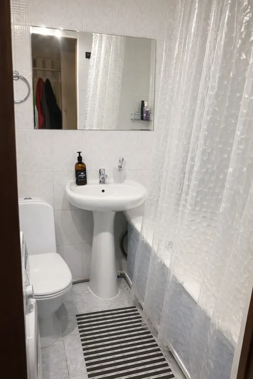 Уютная однокомнатная квартира с лоджией