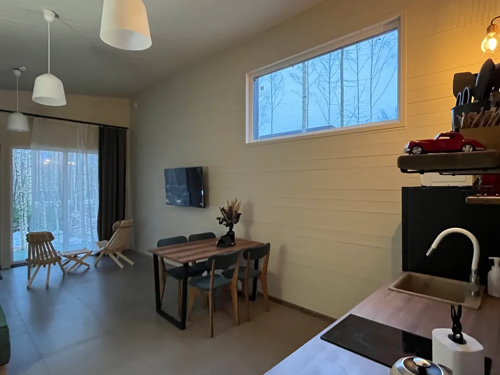 Новый стильный дом с сауной