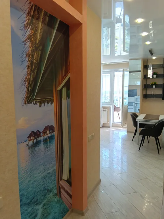 Видовая квартира с дизайнерским ремонтом у Дворца игровых видов спорта — аренда посуточно в Иваново