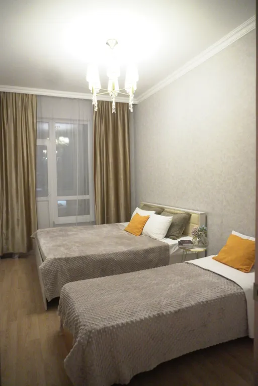 Просторная трёхкомная квартира в пяти минутах от EXPO и Mega Silk Way