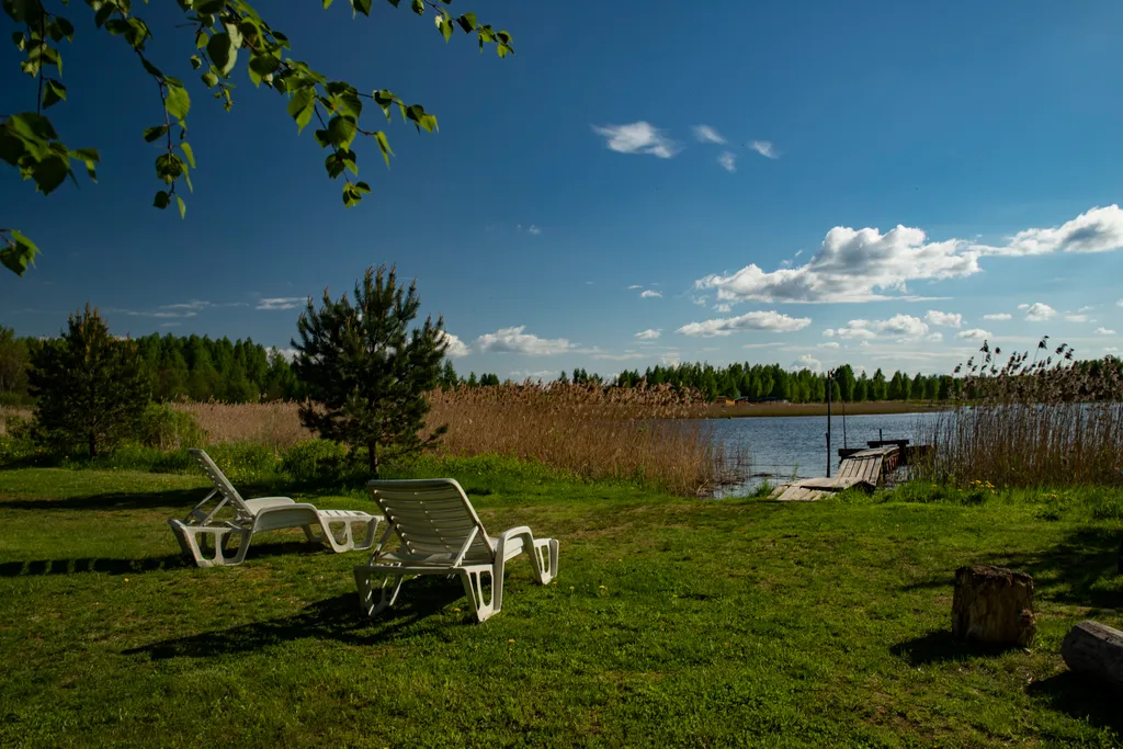 Уютная лофт студия на берегу озера Селигер