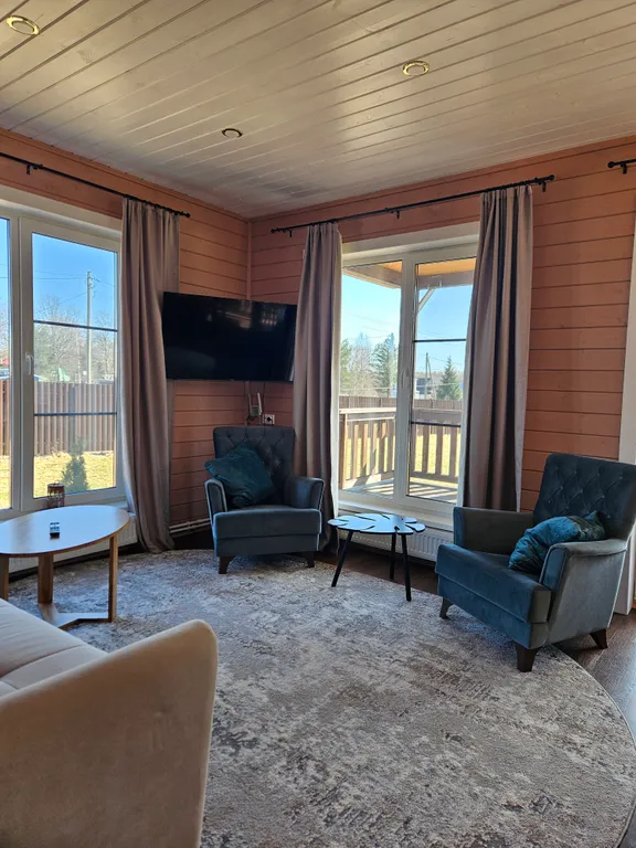 Коттедж для большой компании с баней