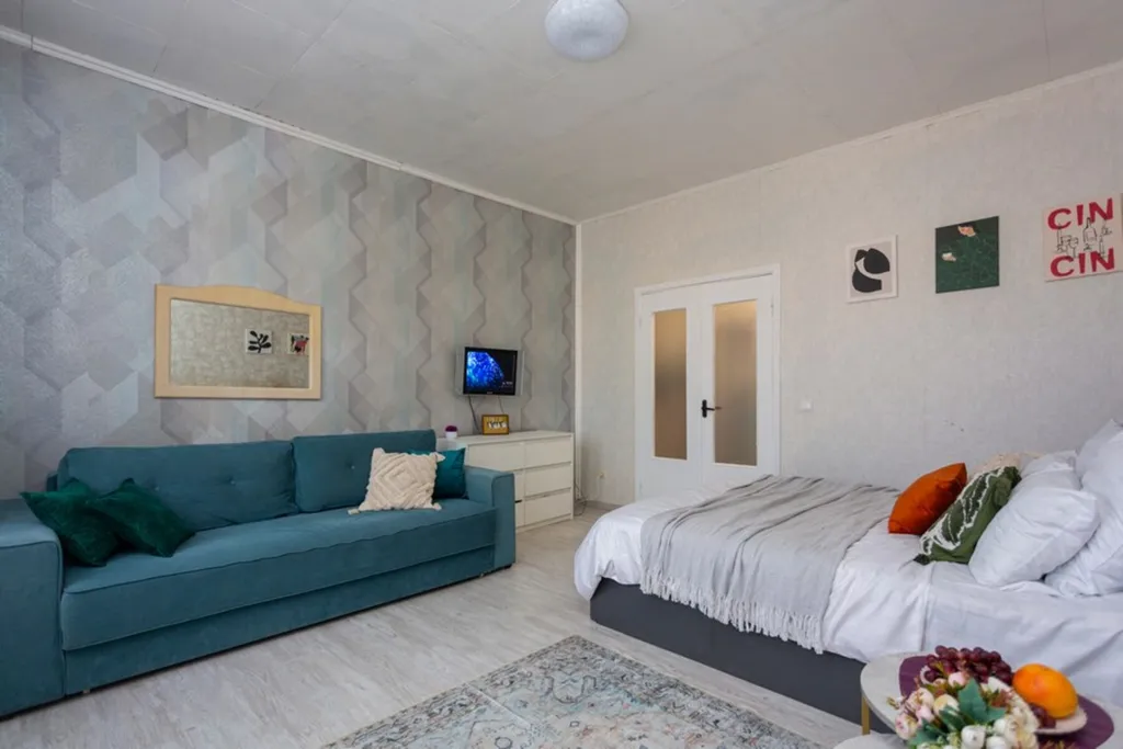 Квартира 1-я квартира около метро Кунцевская и Молодежная для 4 гостей — Москва