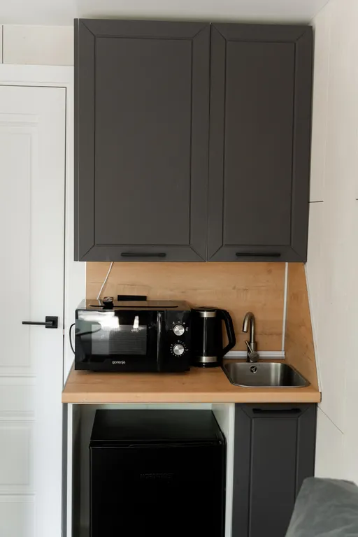 Уютный домик с купелью и баней на дровах однокомнатный