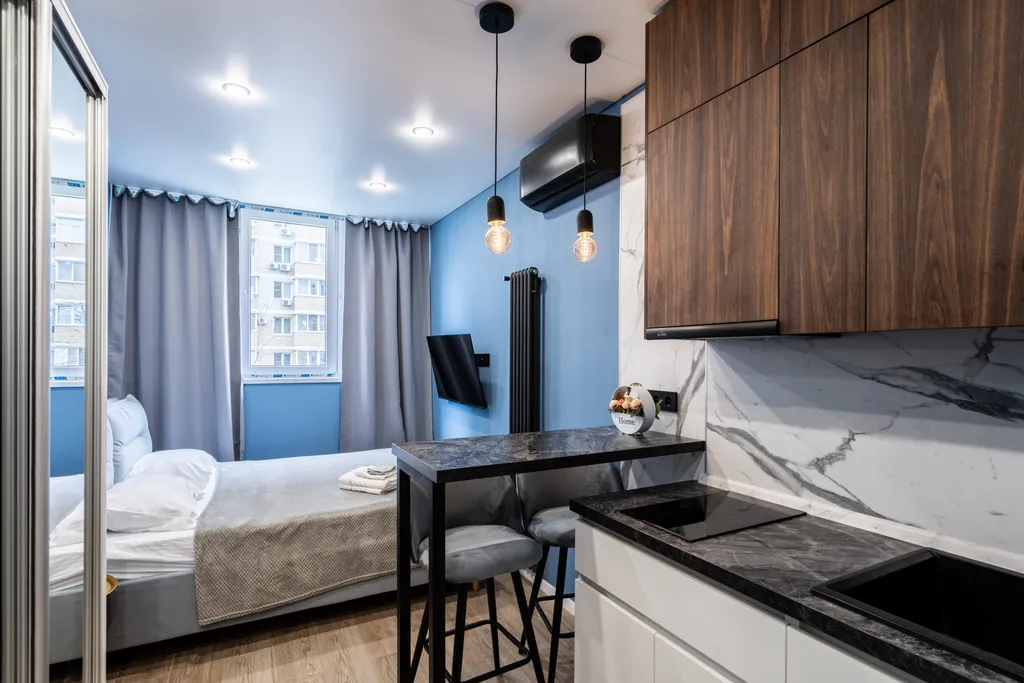 Квартира Квартира студия с дизайнерским ремонтом — Краснодар