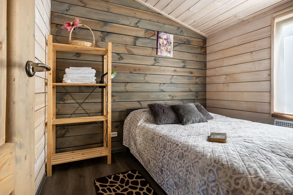 Коттедж на 6 гостей с 2-мя спальнями и кухней-гостиной