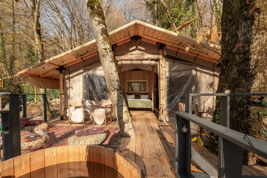 Коттедж 1-комнатный Дом — аренда посуточно в Красная Поляна