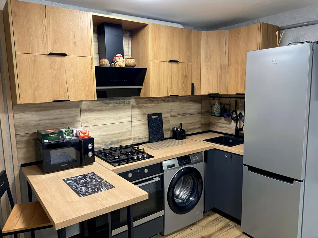 Очень уютная, стильная квартира студия в стиле лофт