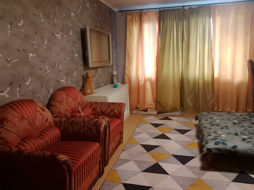 Комната с видом на храм, госпитель Бурденко, микрорайон Купавна