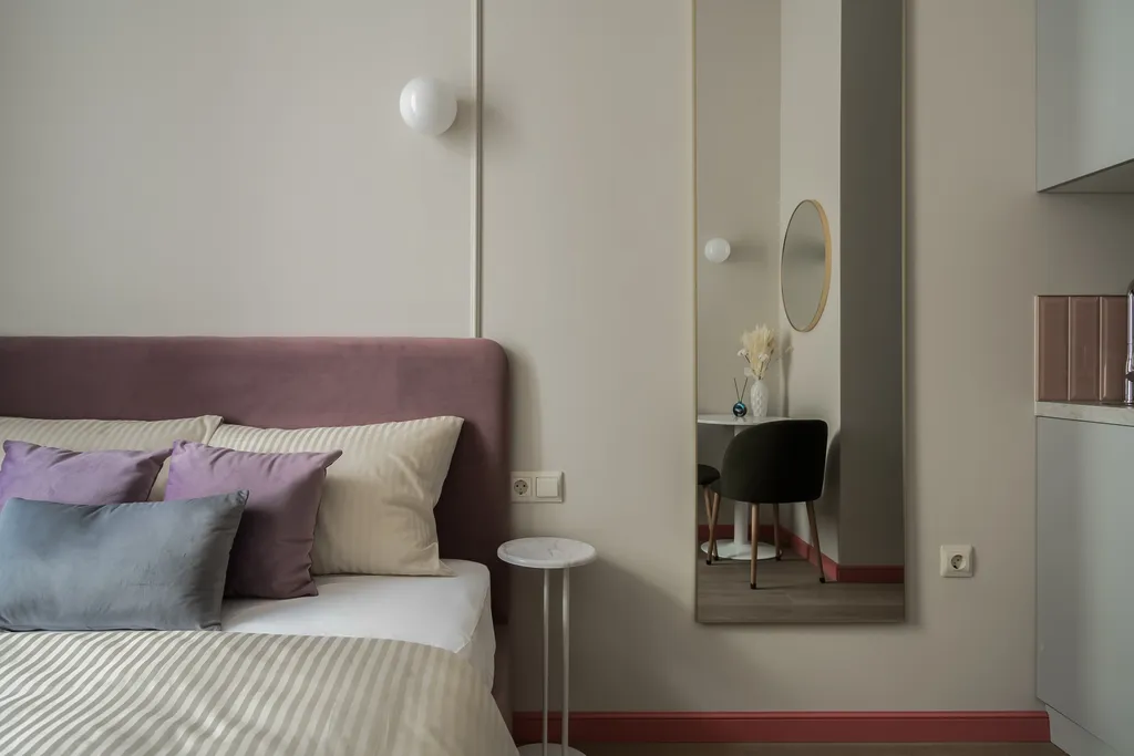 Квартира Квартира Уютная студия с кондиционером — Санкт-Петербург