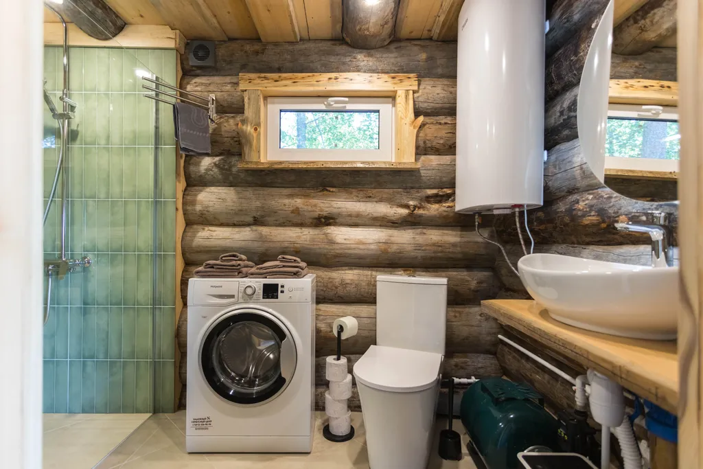 Коттедж из сосны Кело с видом на озеро