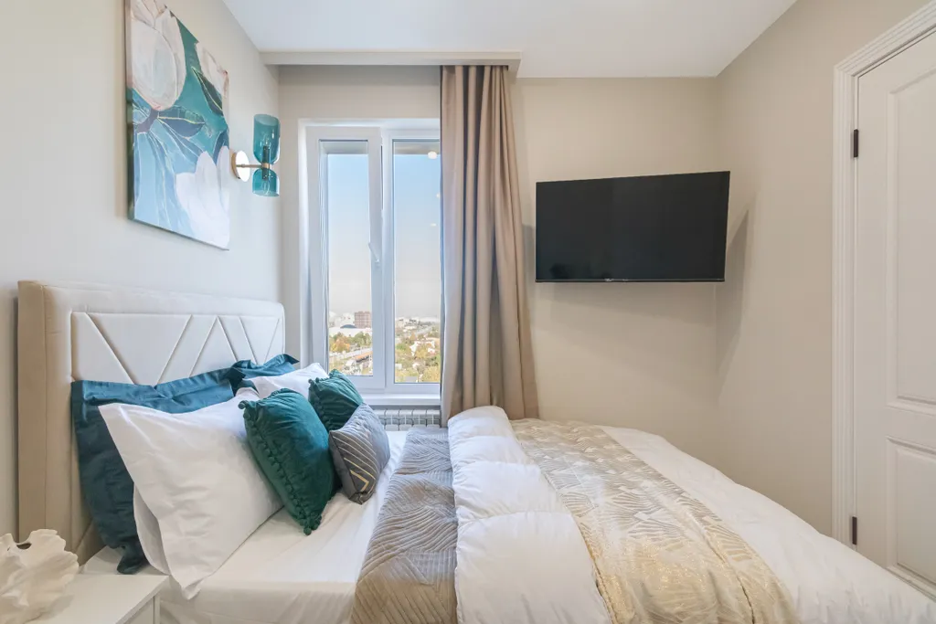 Квартира Квартира Современная студия рядом с Центрaльнoй клиничеcкoй больницей — Новоивановское