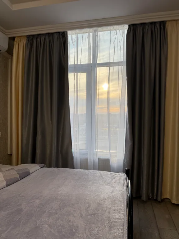 Уютная квартира рядом Ашан, с красивым видом на город