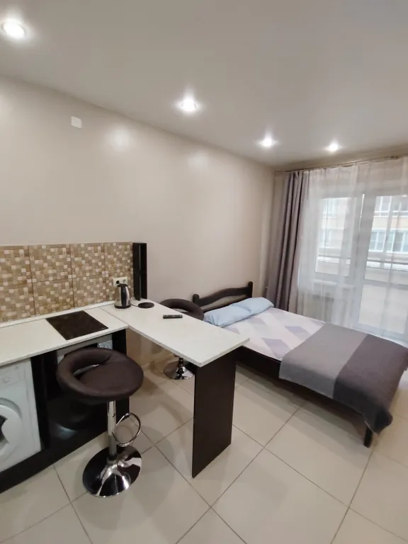 Квартира Квартира Уютная студия с видом на Ангару — Иркутск