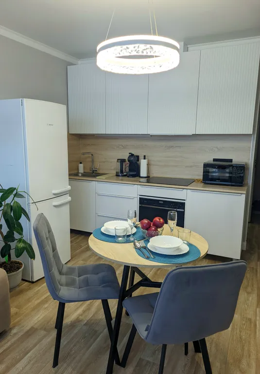 Уютная квартира с красивым видом на город и Волгу