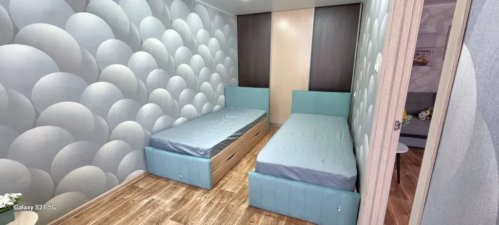 Двухкомнатная квартира с евроремонтом