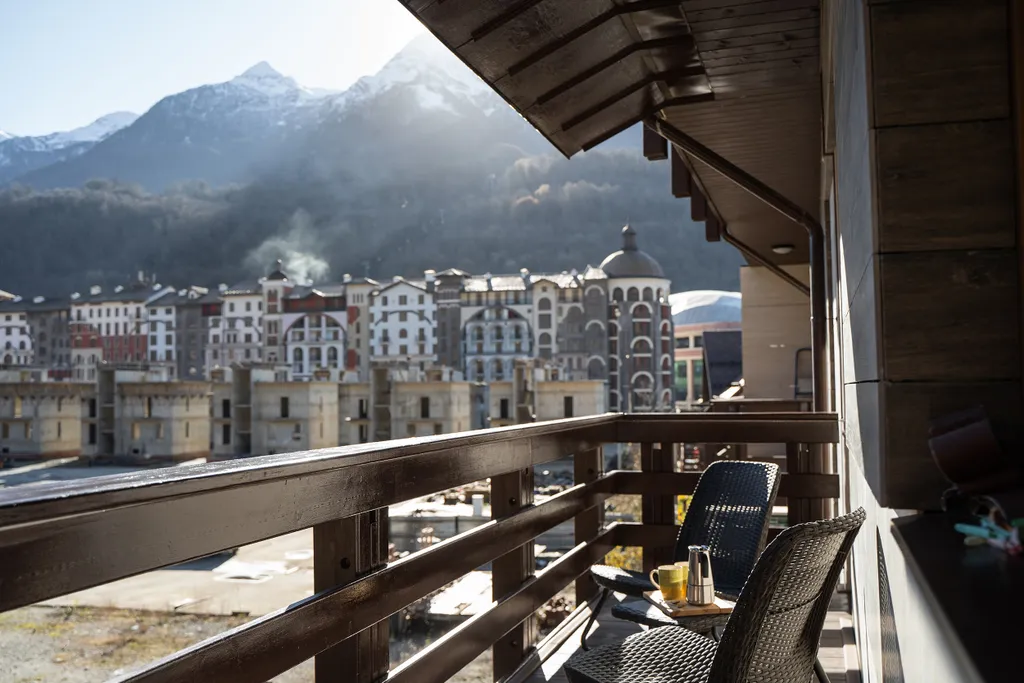 Элегантный апартамент с панорамой на горы