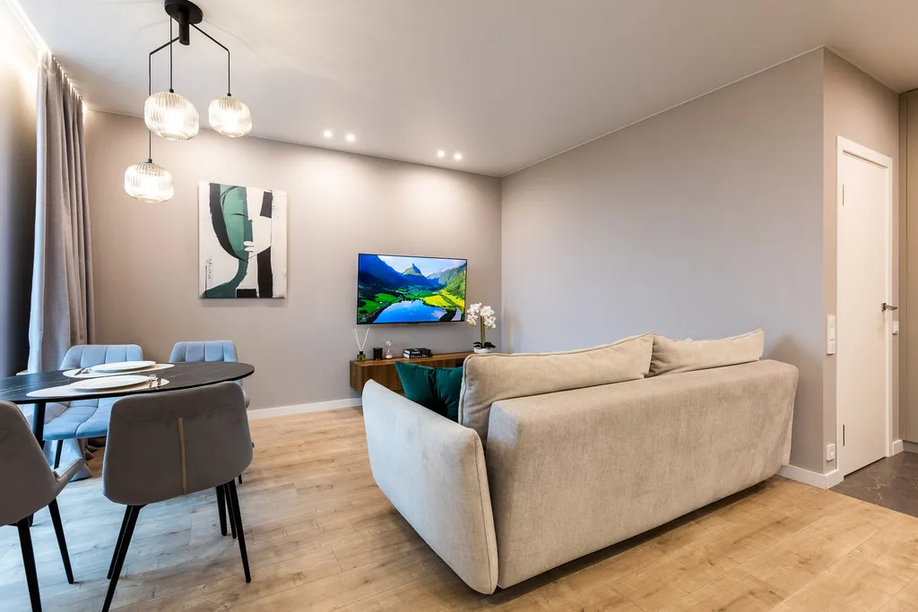 Квартира Квартира Апартамент Stylish Grey в элитном ЖК Комфорт Парк — Минск