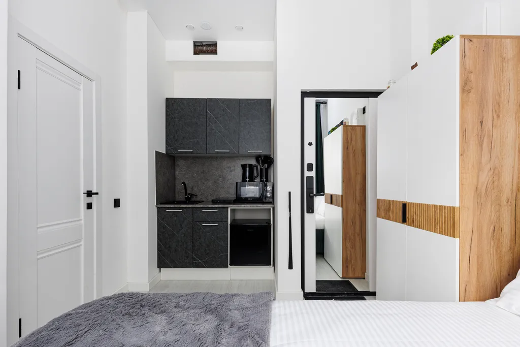 Квартира Квартира Дизайнерская студия на западе Москвы — Москва