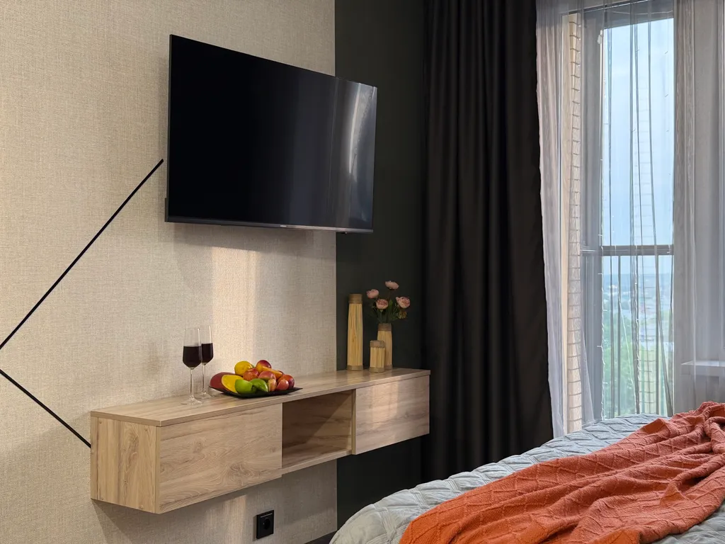 Квартира Квартира Дизайн-студия с зоной релакса и видом на ночной город — Новосибирск