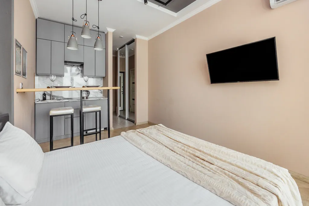 Квартира Квартира Студия с видом на море в элитном ЖК — Сочи