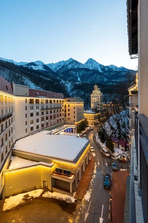 Апартаменты в центре РозаХутор