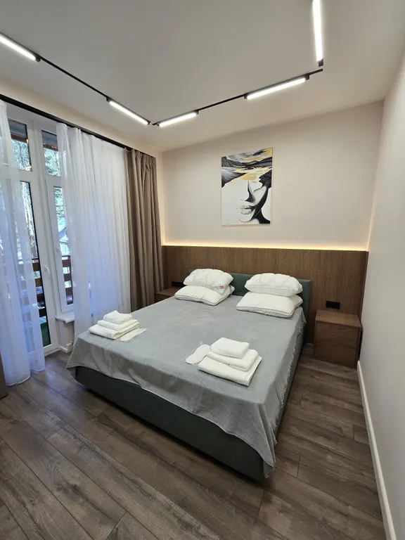 Уютная современная квартира с дизайнерским ремонтом в посёлке Терскол