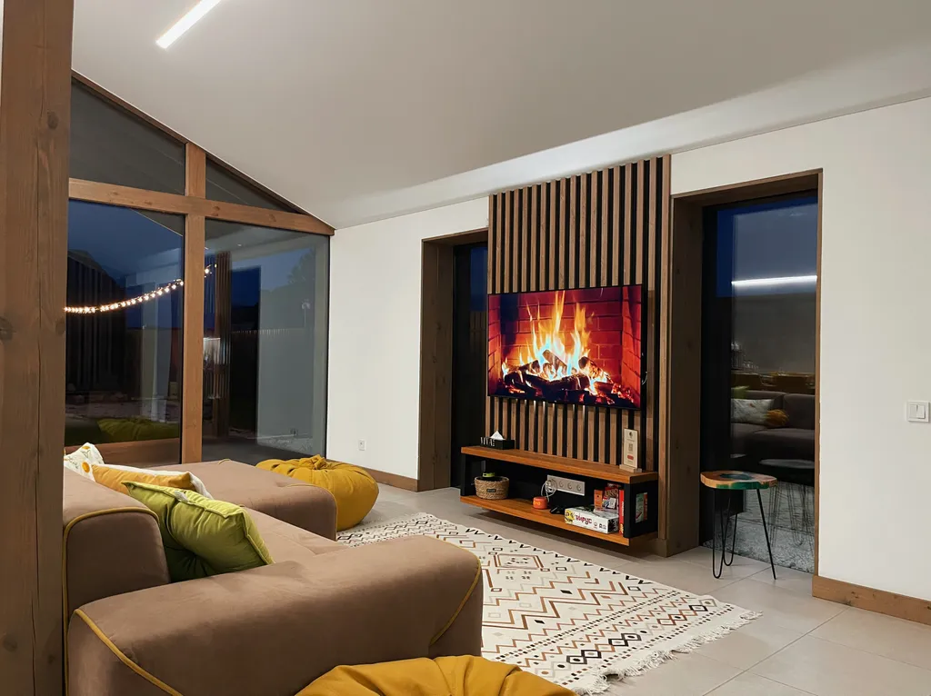 Просторный барнхаус с баней