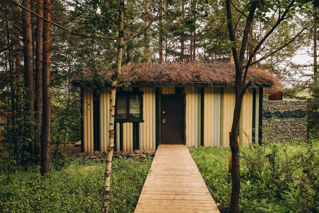 Коттедж Хатка Ондатры — аренда посуточно в Арамиль