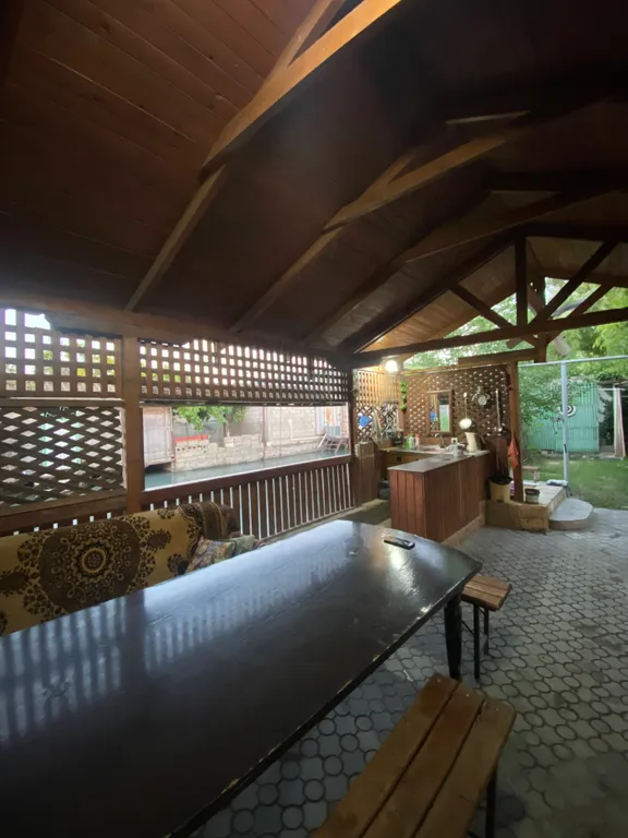 Уютная дача с видом на речку и фруктовый сад