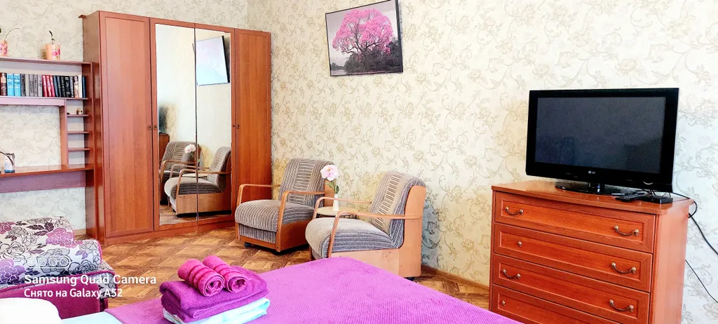 Светлая просторная квартира с видом на храм Георгия Победоносца