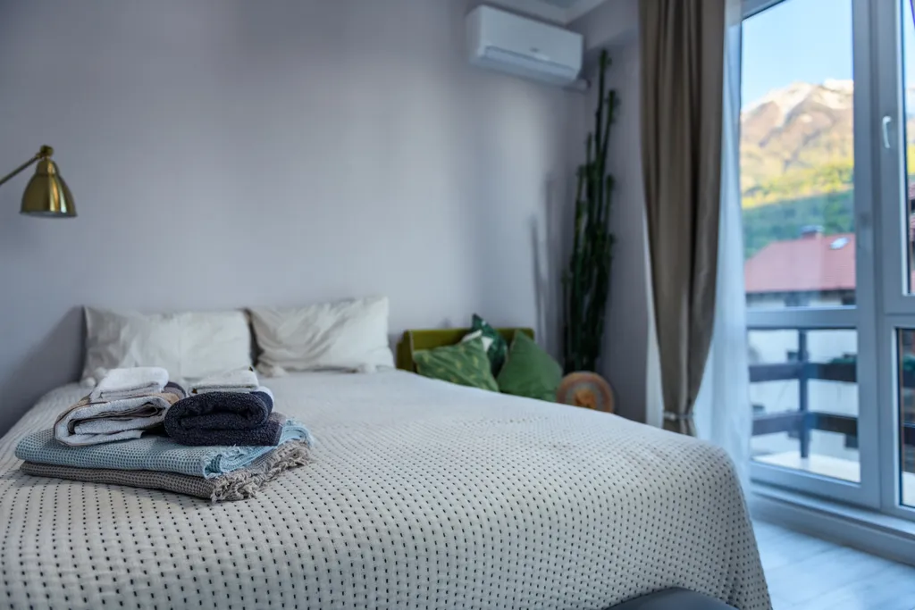 Двухкомнатные апартаменты с 2 балконами, 2 этаж, гамак