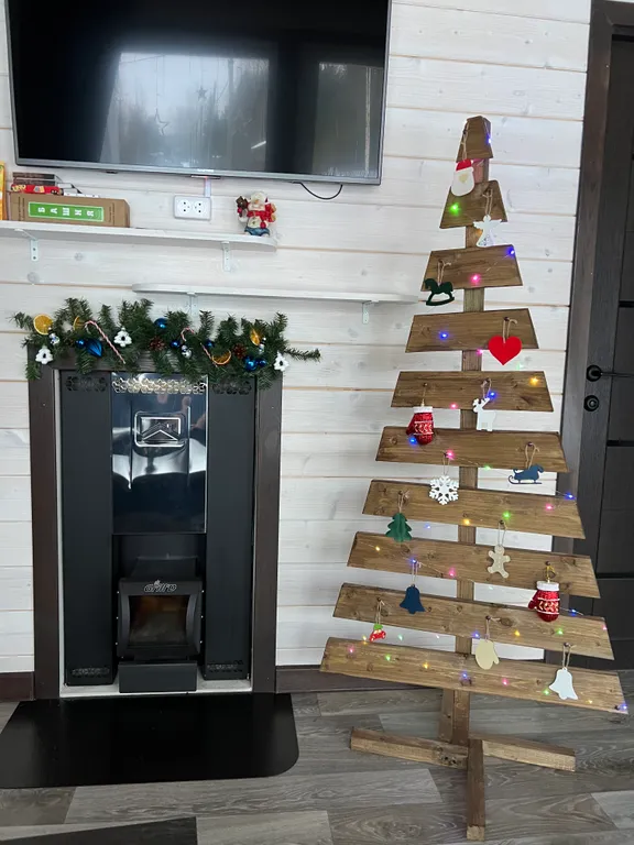 Коттедж Коттедж с сауной рядом с озером — Луга